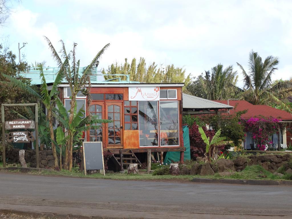 Hostal Sunset Hanga Roa Bagian luar foto